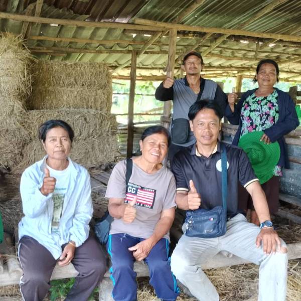ติดตามผลและสำรวจเก็บข้อมูลการดำเนินงานอัดฟางข้าวสำรองเสบียงสัตว์ โครงการ Motor pool